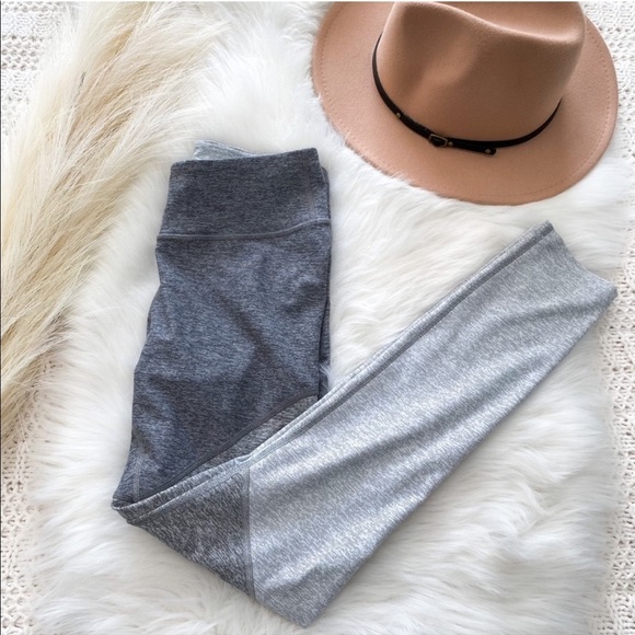Outdoor Voices Gray Ash Dove Springs 7/8 Legging Colorblock High Rise Small - Picture 3 of 14